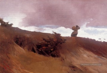  West Art - Le vent de l’ouest réalisme peintre Winslow Homer